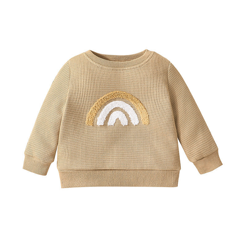 Venta al por mayor Primavera Bebé Tops Poliéster Ropa De Bebé